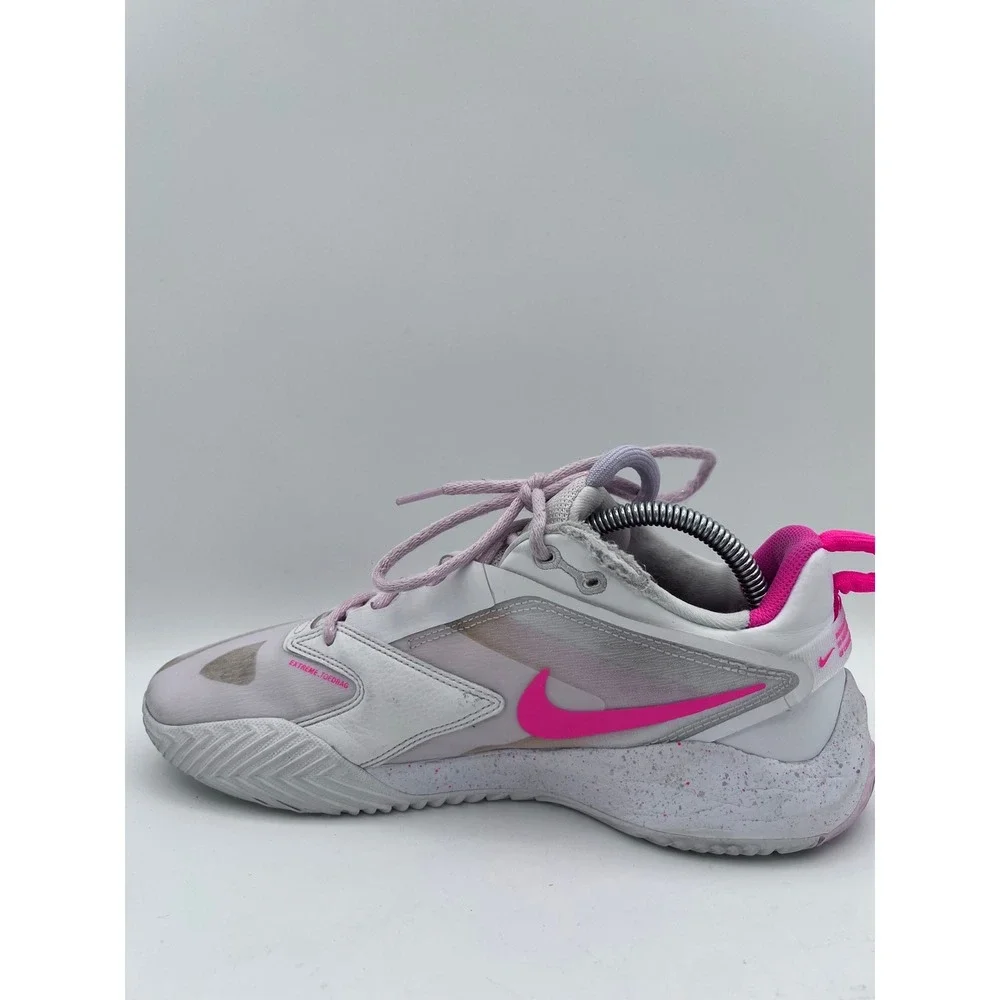 Nike Air Zoom Hyperace‎ 3 SE White Pink Mint Volleyball Shoes HF3239-100 W 8.5
